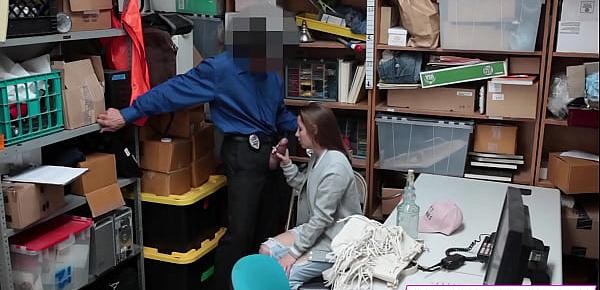  Shoplifting Teen Moves To The Backroom